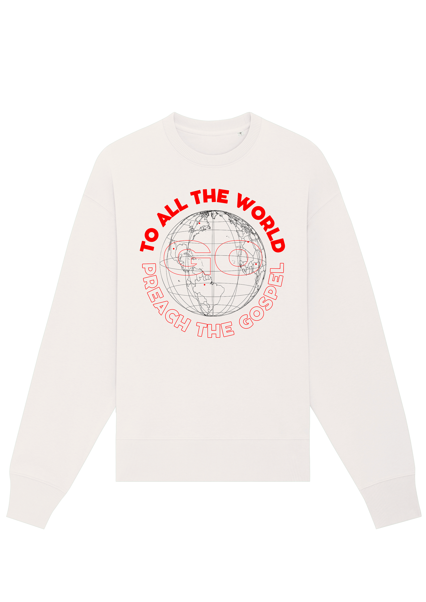 Go Preach - White Sweatshirt