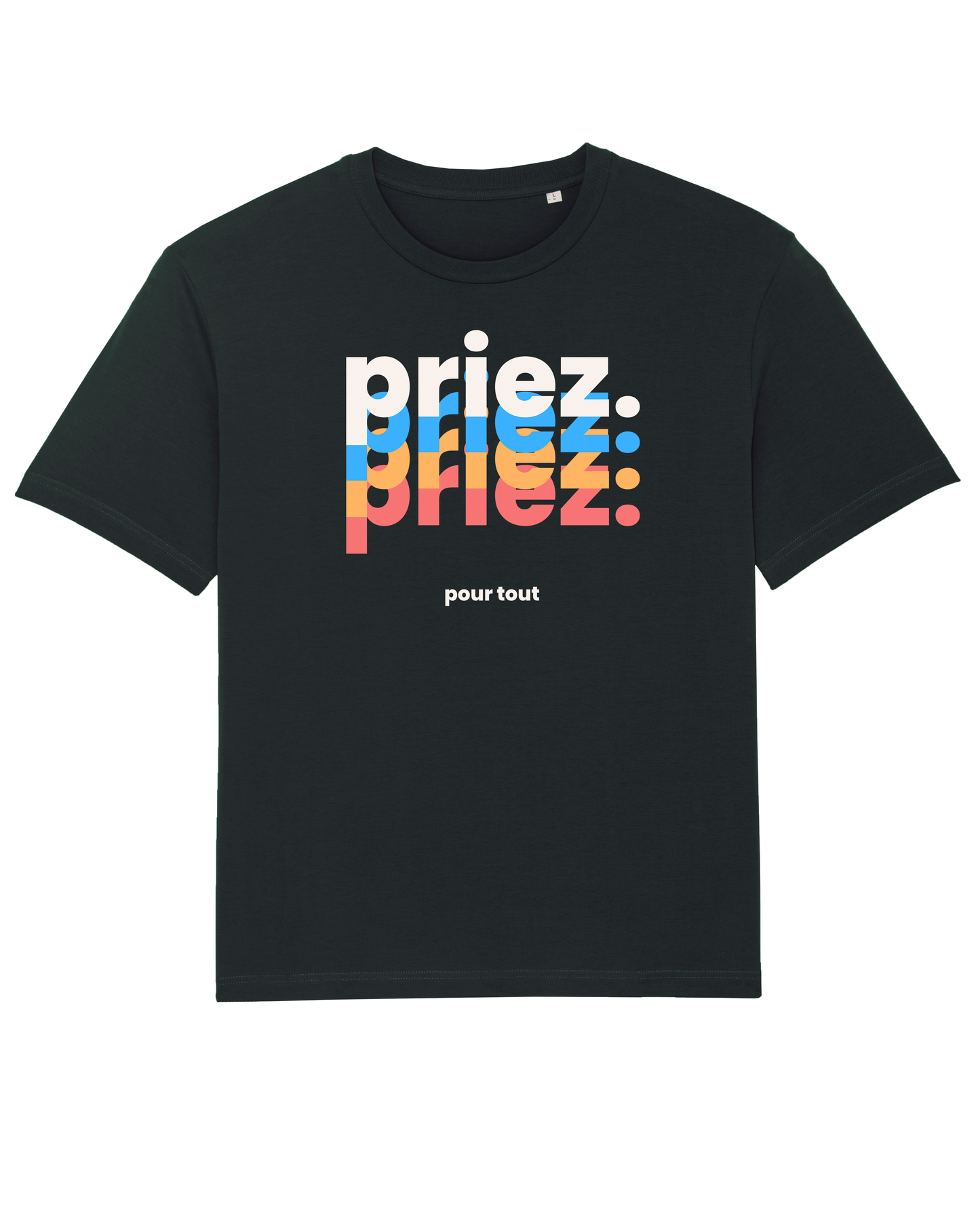 Priez. - Black T-shirt