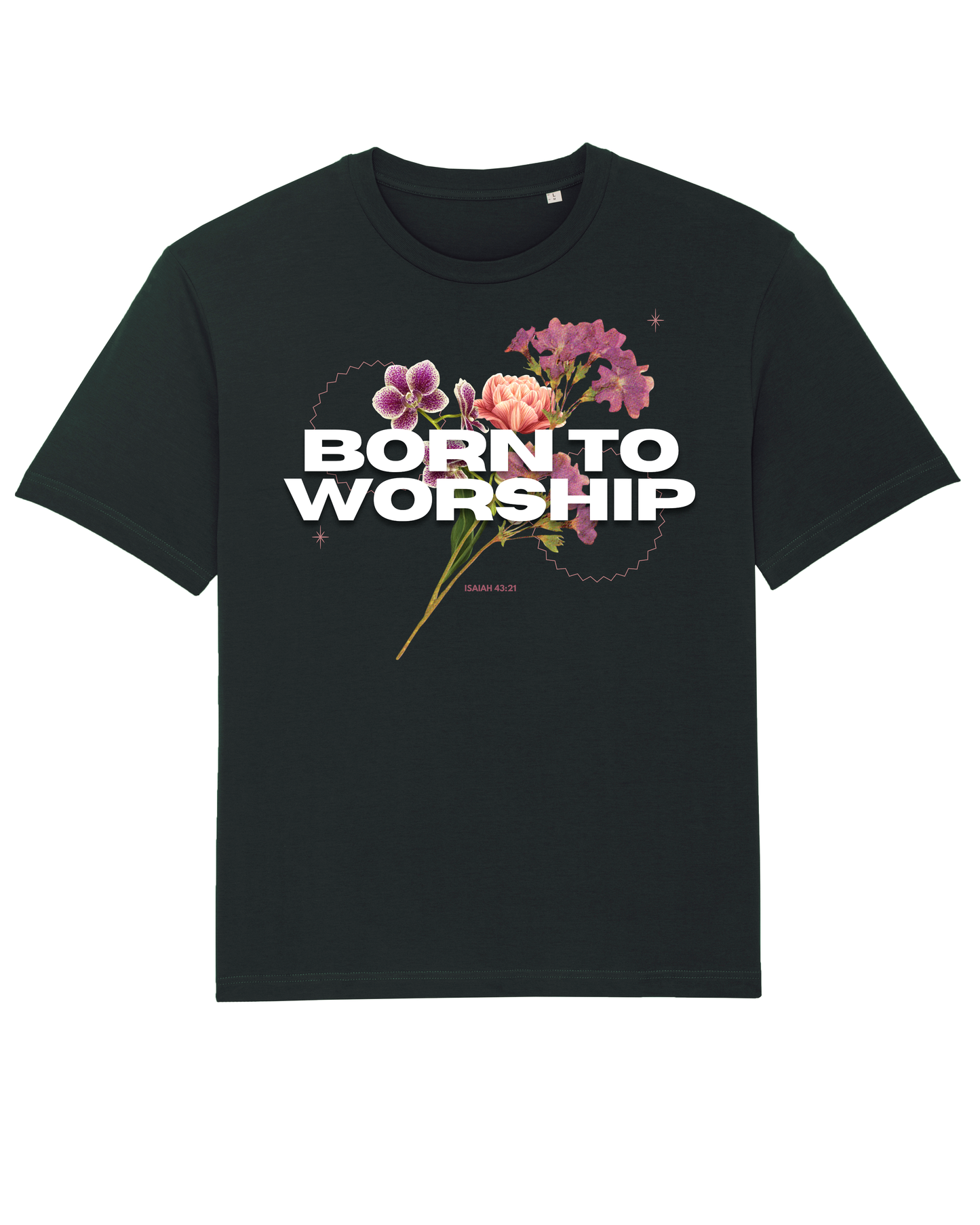 Born To Worship - Black T-shirt