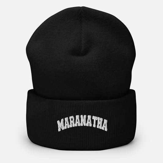 Maranatha - Black Beanie