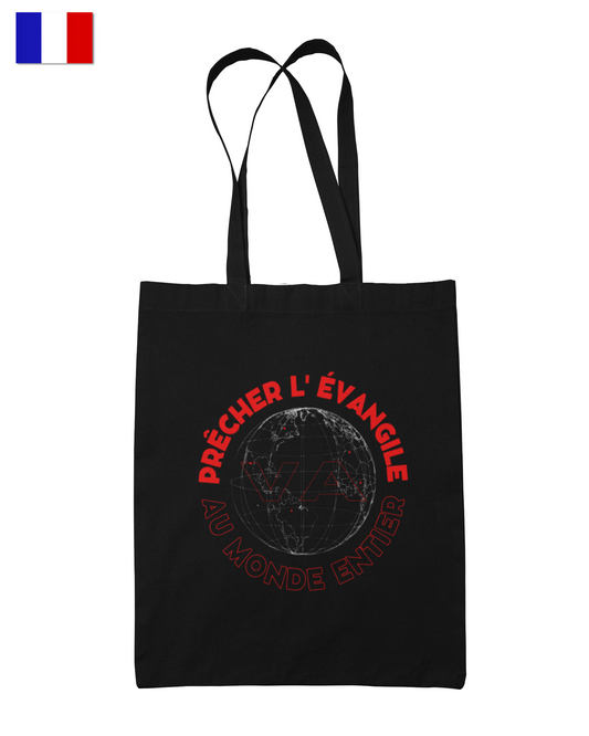 Va Prêcher - Black Tote Bag