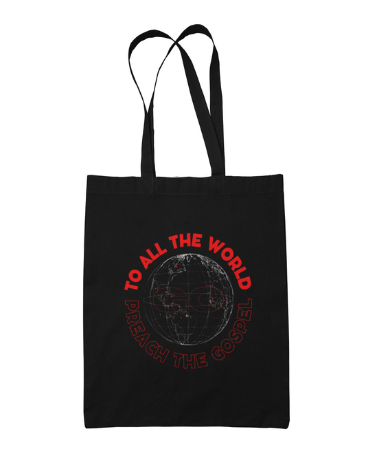 Go Preach - Black Tote Bag